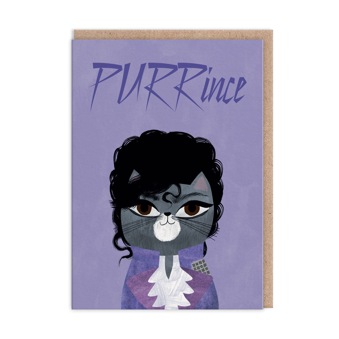 Purrince Greeting Card (11971)