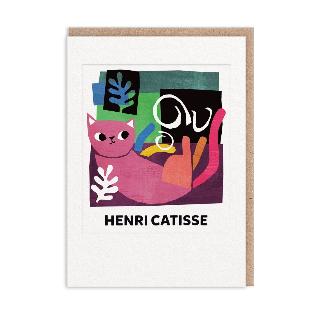 Henri Catisse Greeting Card (7x5) (13353)