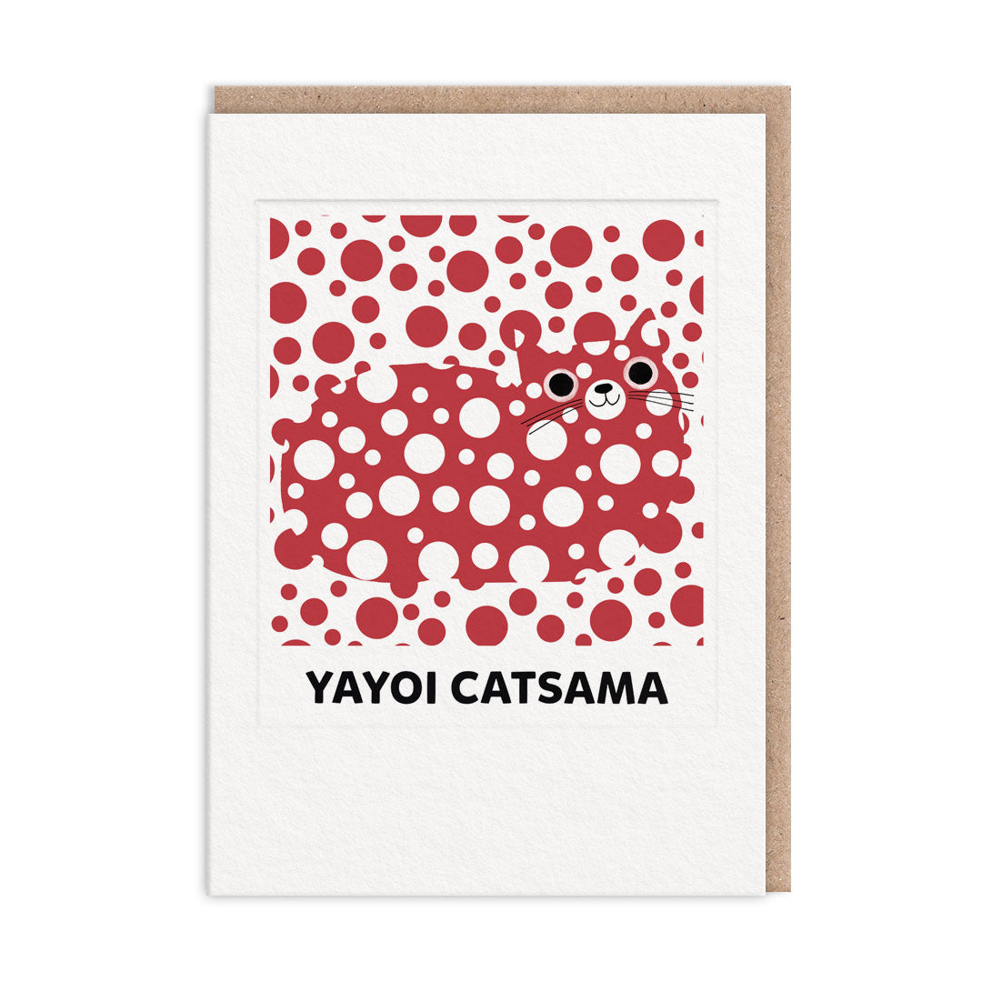 Yayoi Catsama Greeting Card (7x5) (13358)