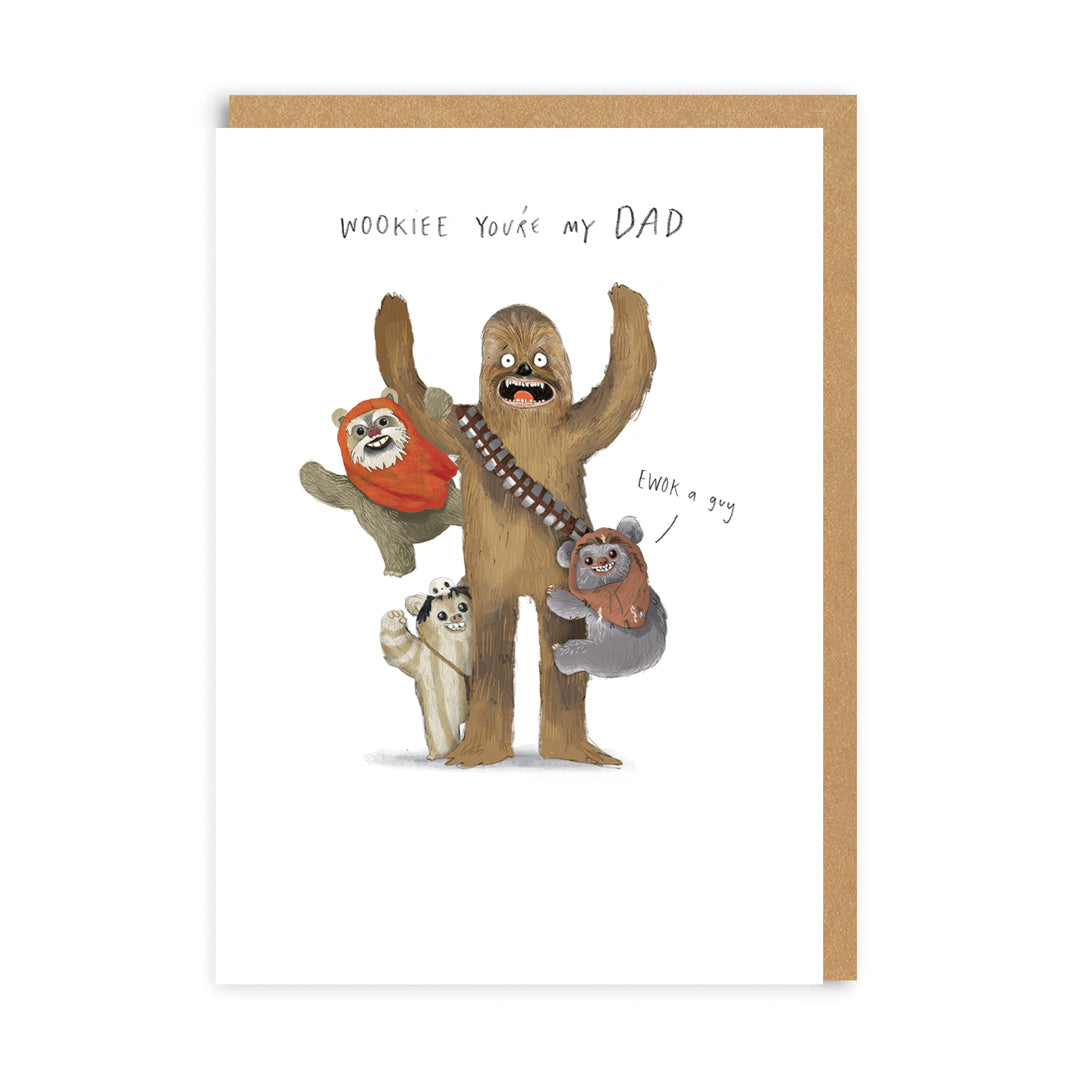 Hairy Father's Day Greeting Card