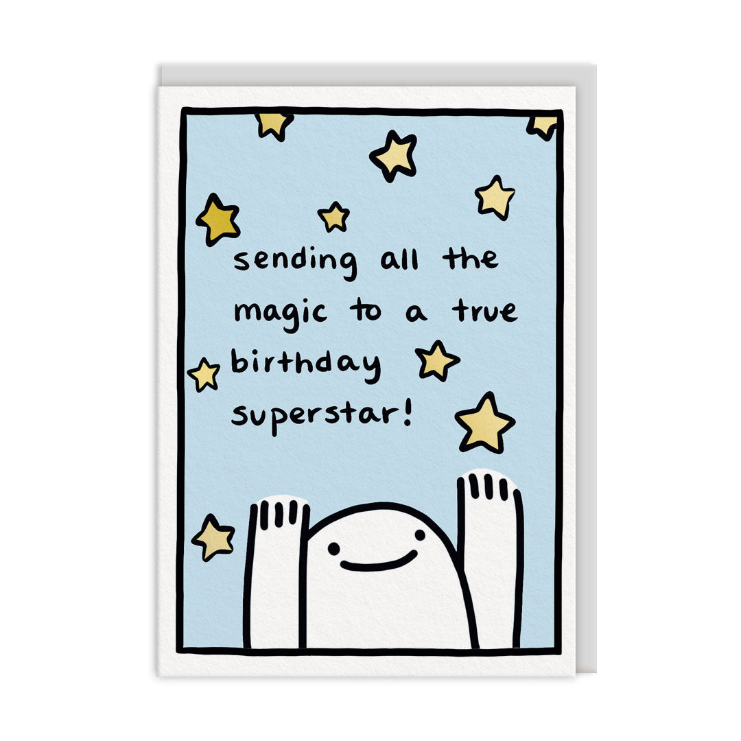 Birthday Superstar Greeting Card (12840)