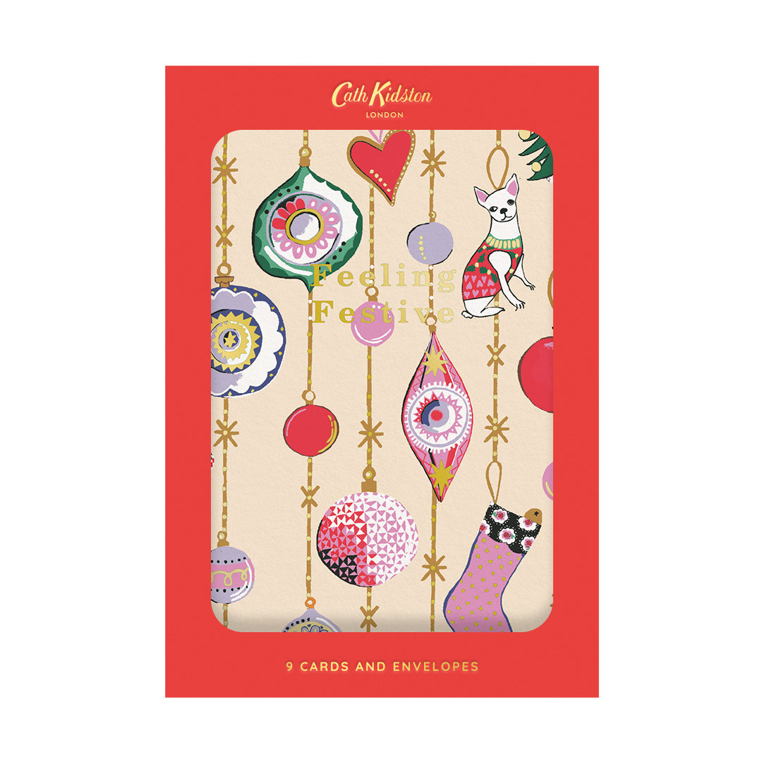 Cath Kidston Christmas Card Set (9736)