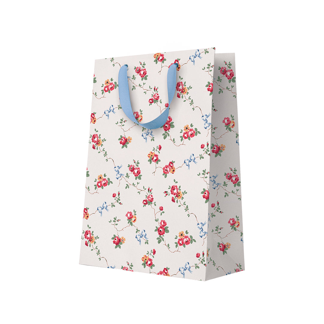 Rose and Bows Large Gift Bag (13263)