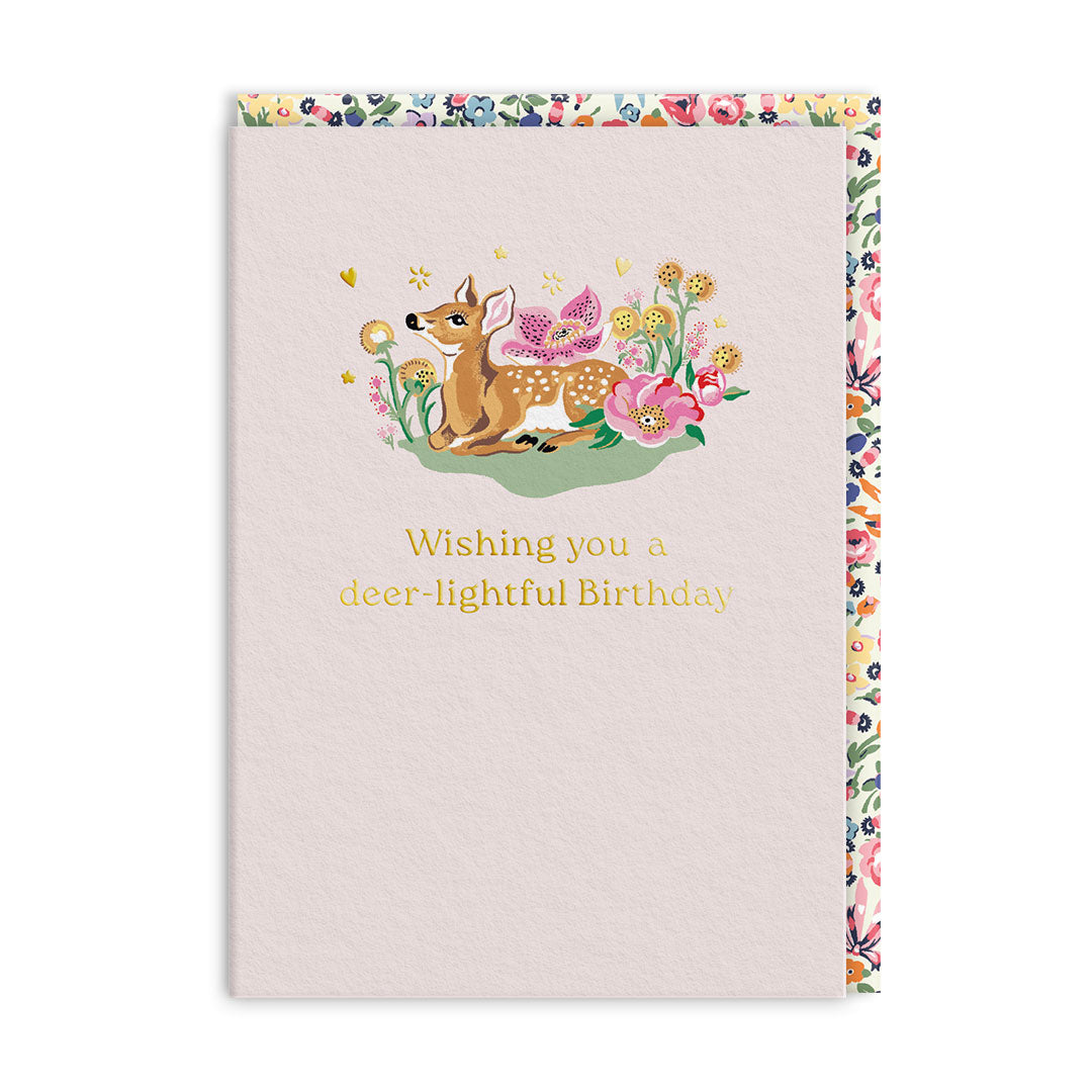 Deer-lightful Birthday Greeting Card (14403)