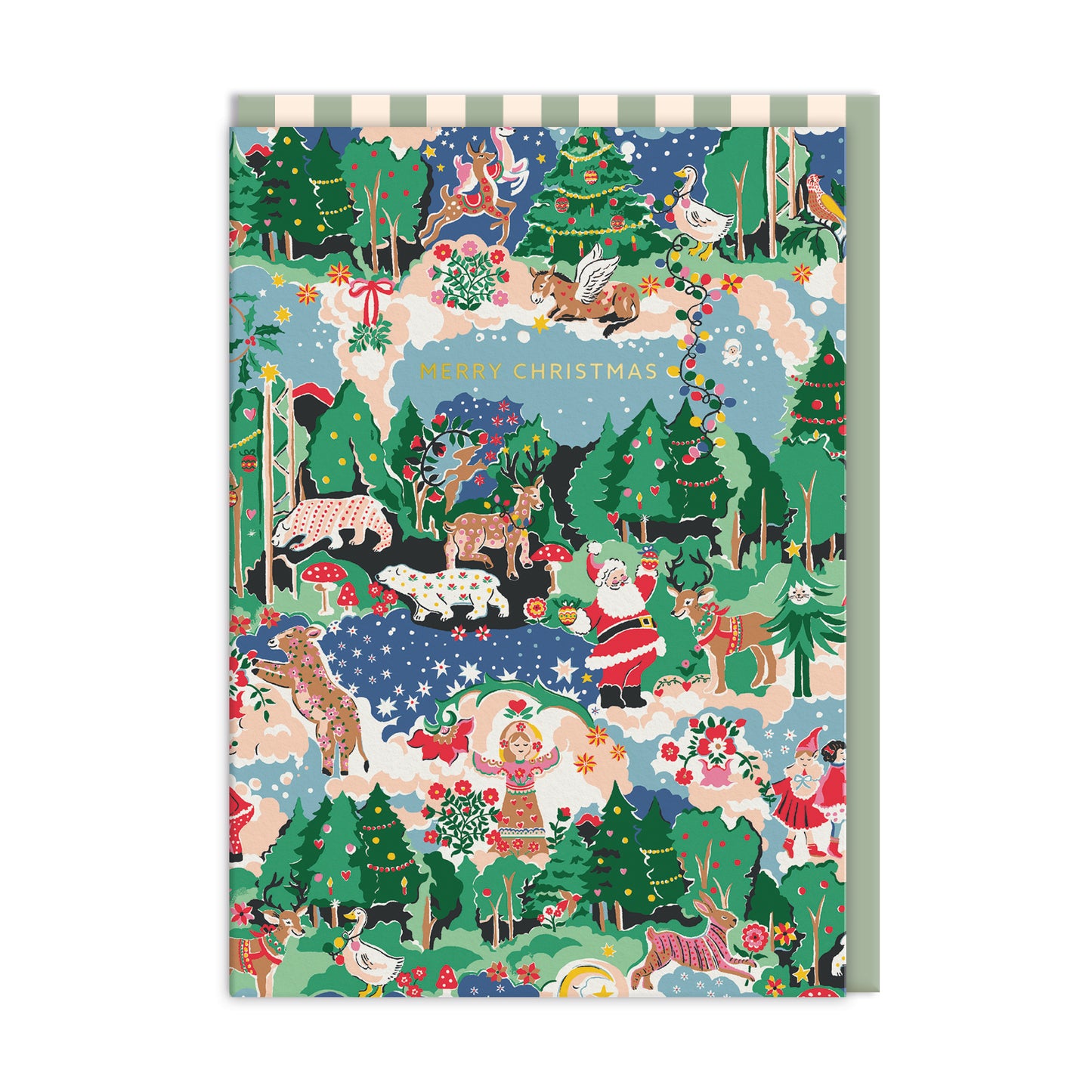 Cath Kidston Christmas Legends Greeting Card (8625)