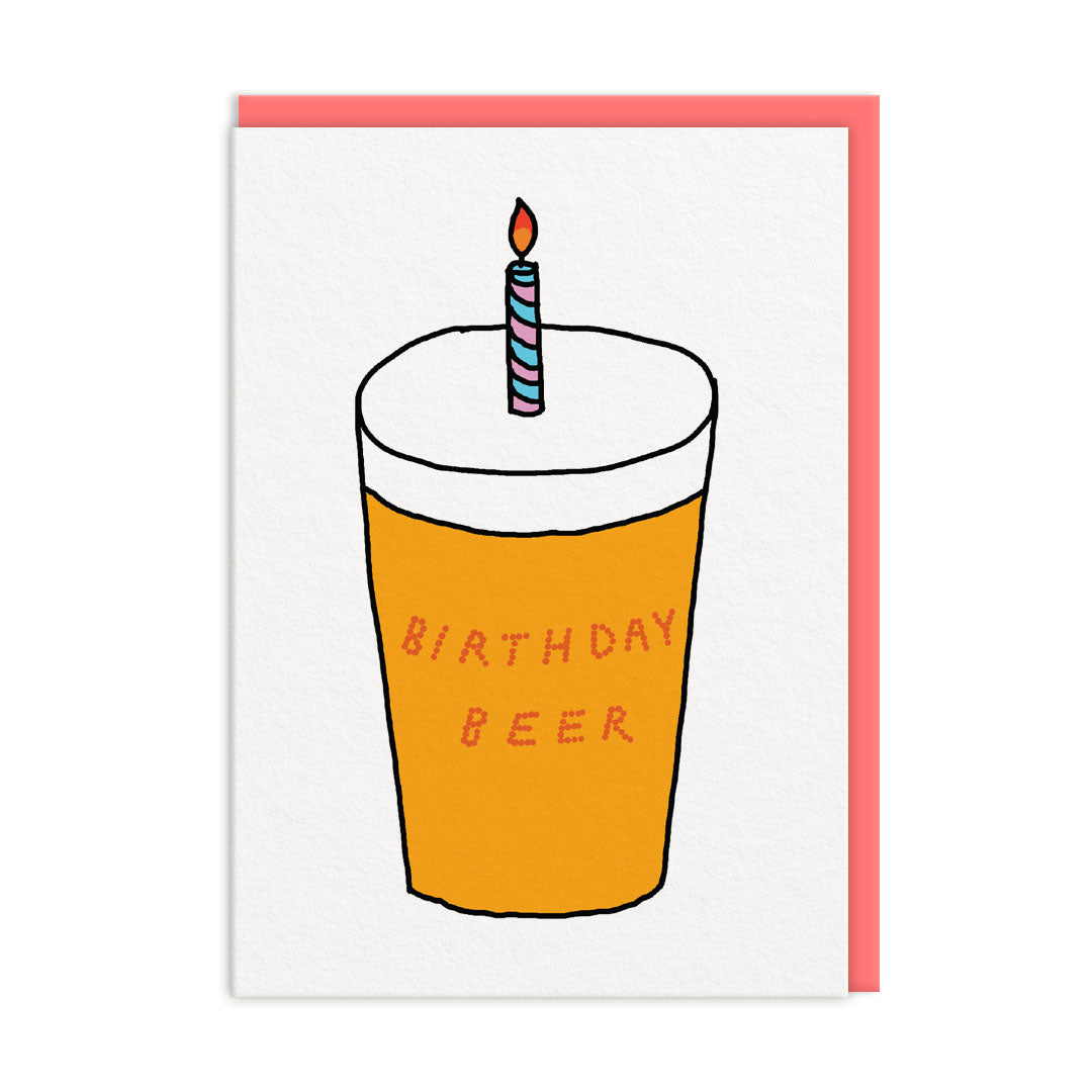 Birthday Beer Greeting Card (11491)