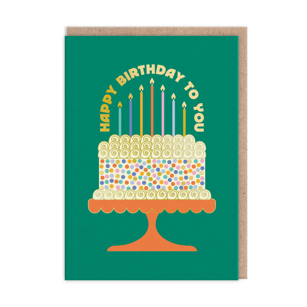 Celebration Cake Greeting Card (13378)