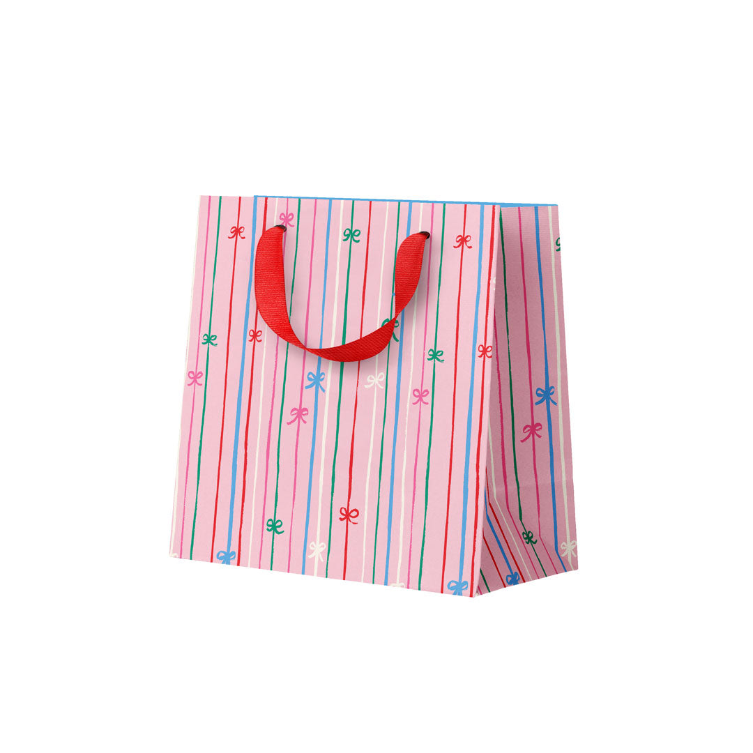 Ribbons And Bows Small Gift Bag (12171)
