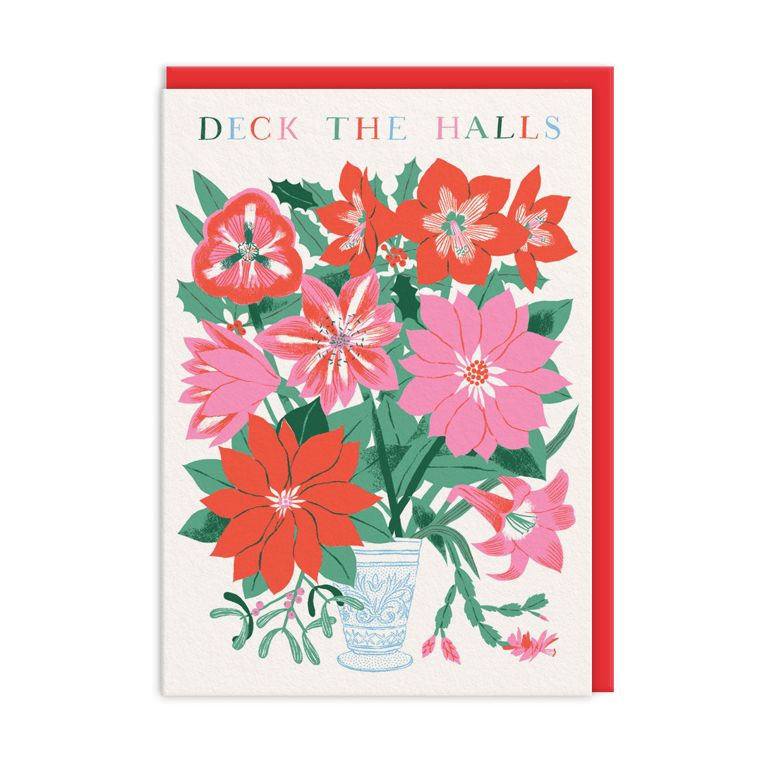 Deck The Halls Christmas Card (11572)