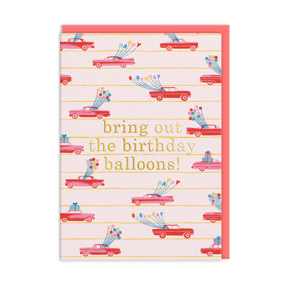 Birthday Cadillac Greeting Card (13073)