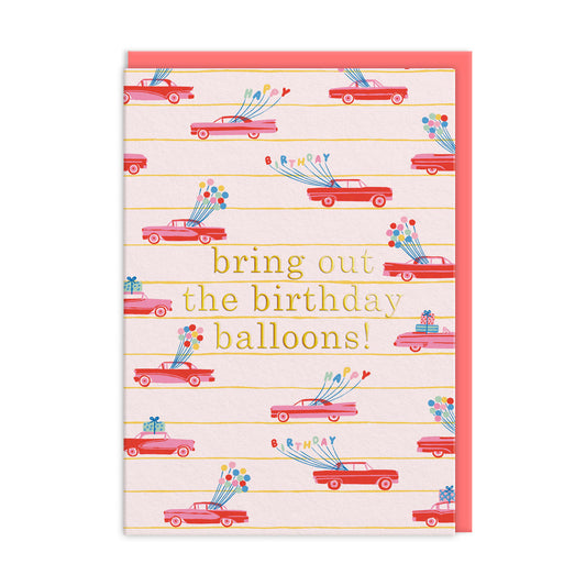 Birthday Cadillac Greeting Card (13073)