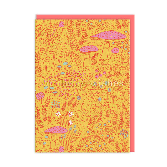 Birthday Mushrooms Greeting Card (13074)
