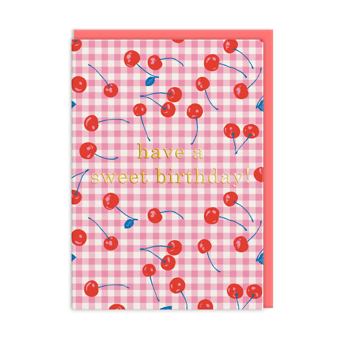 Birthday Cherries Greeting Card (13075)