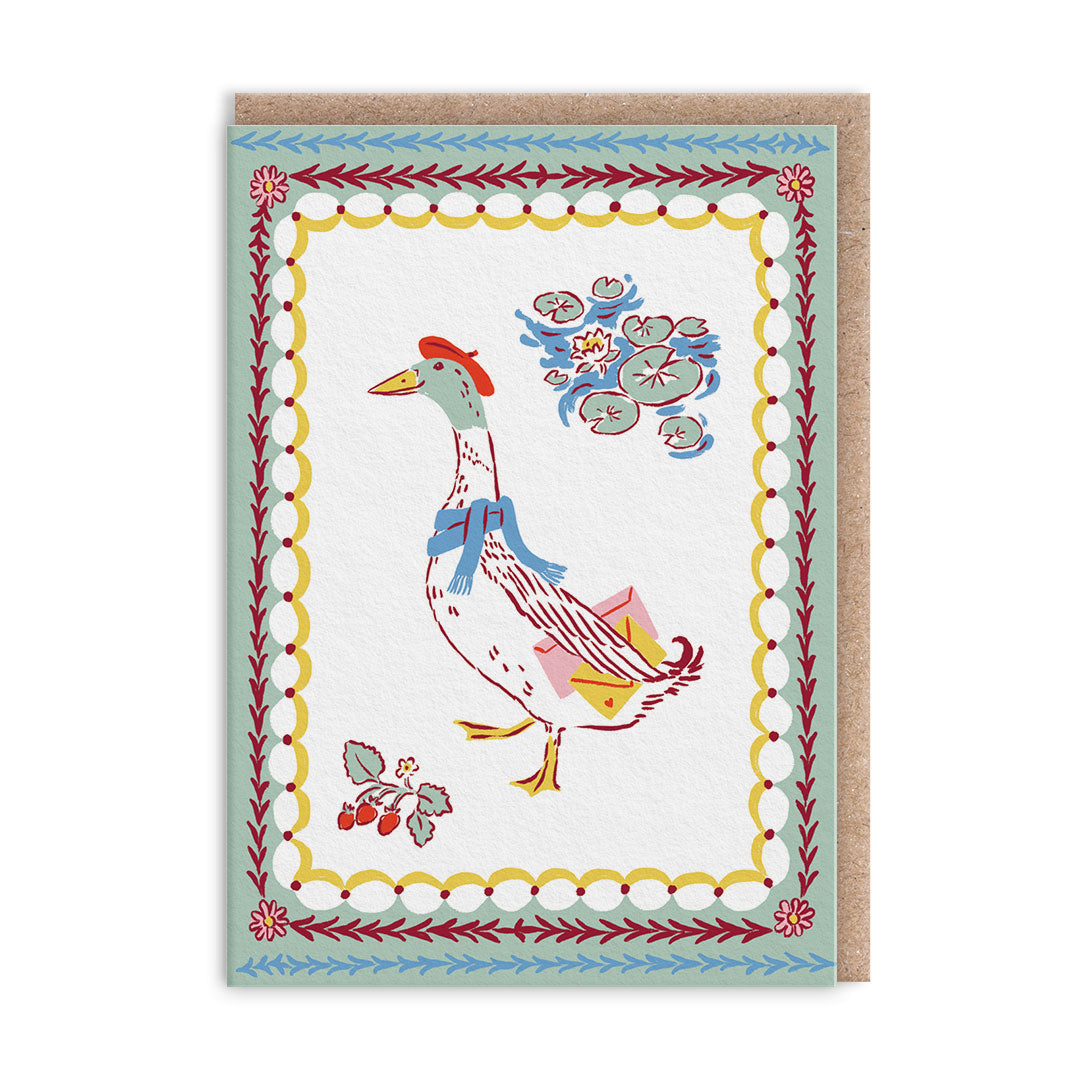 Duck Mini Greeting Card (14007)