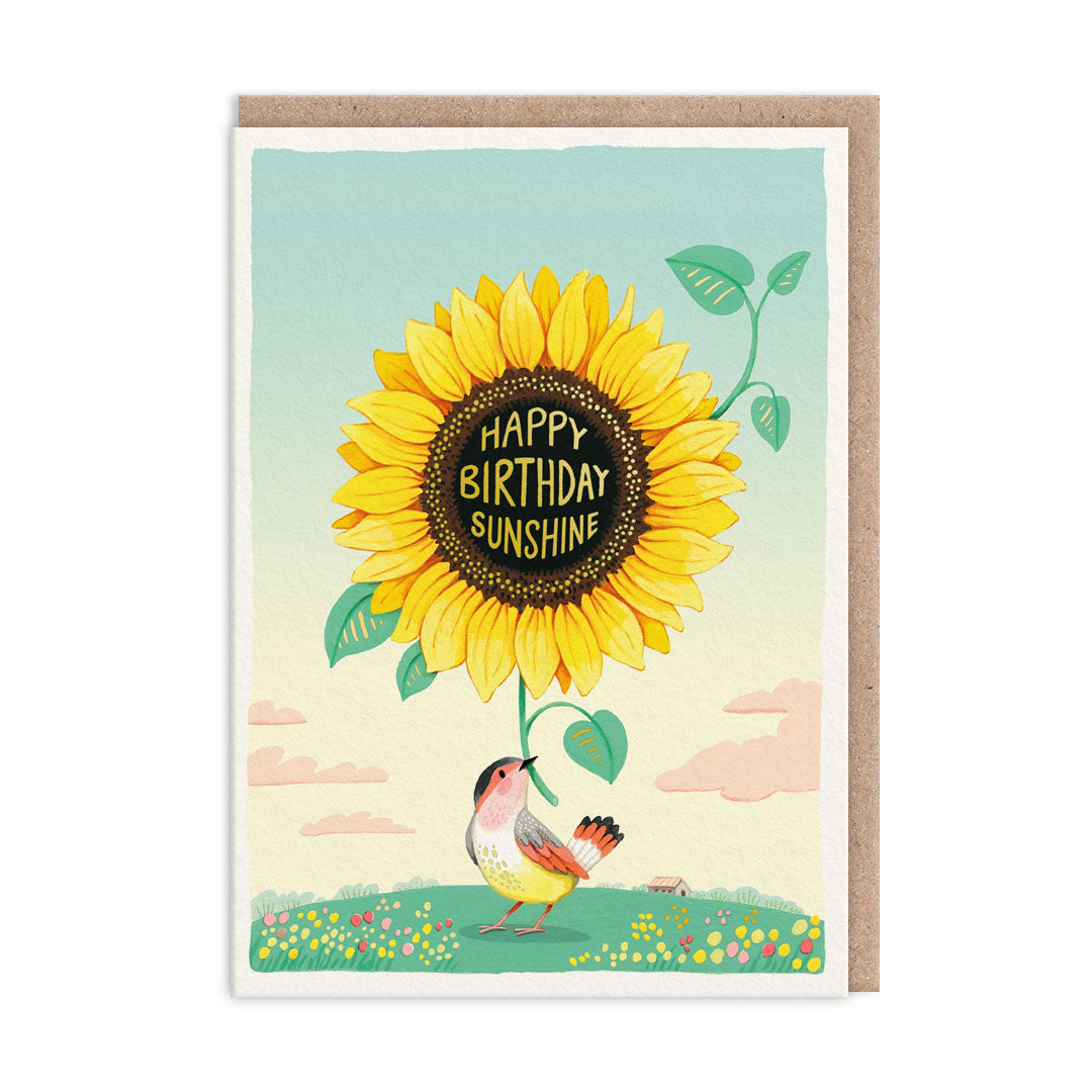 Sunflower Greeting Card (13296)