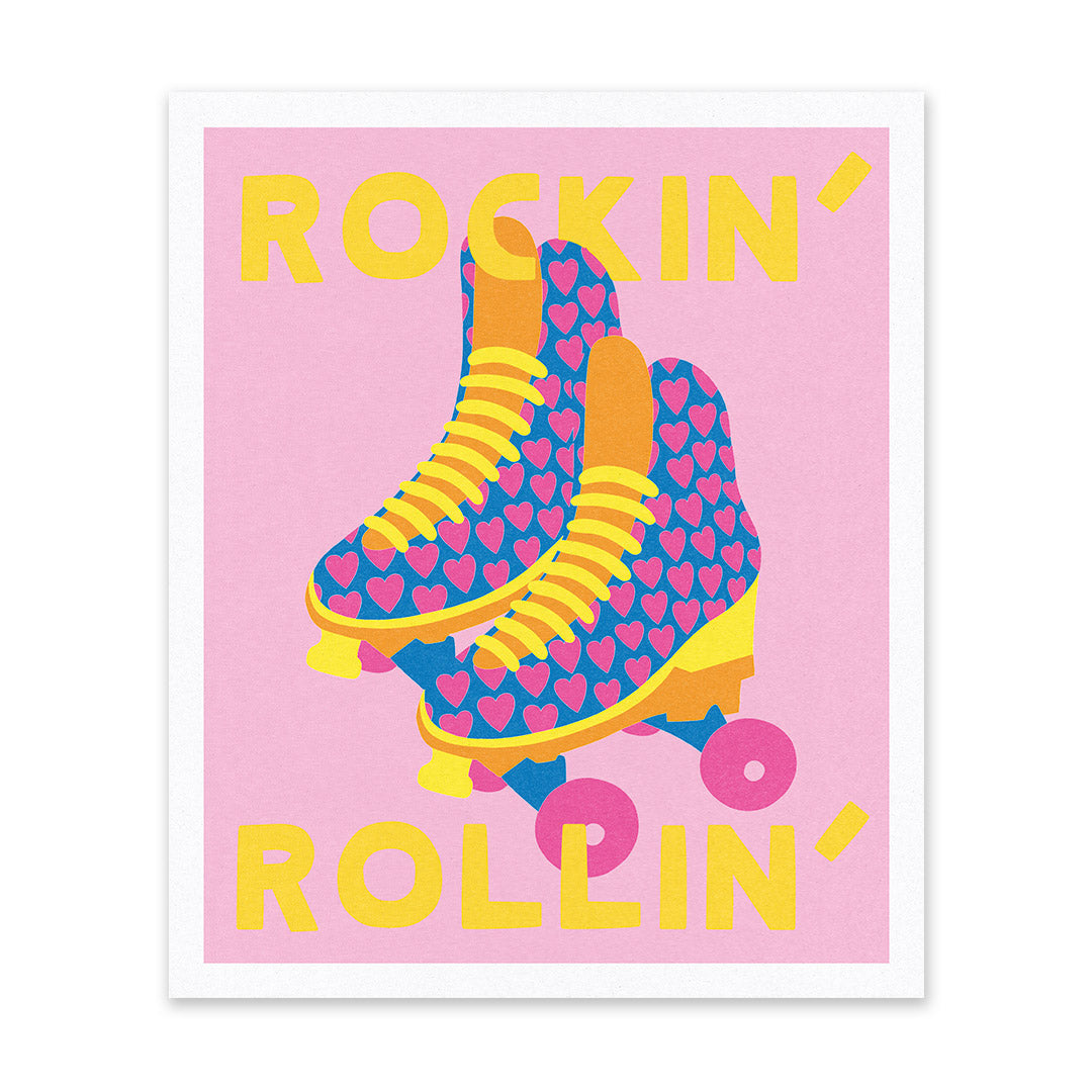 Rockin' Rollin' Riso Print (10x12) (12657)