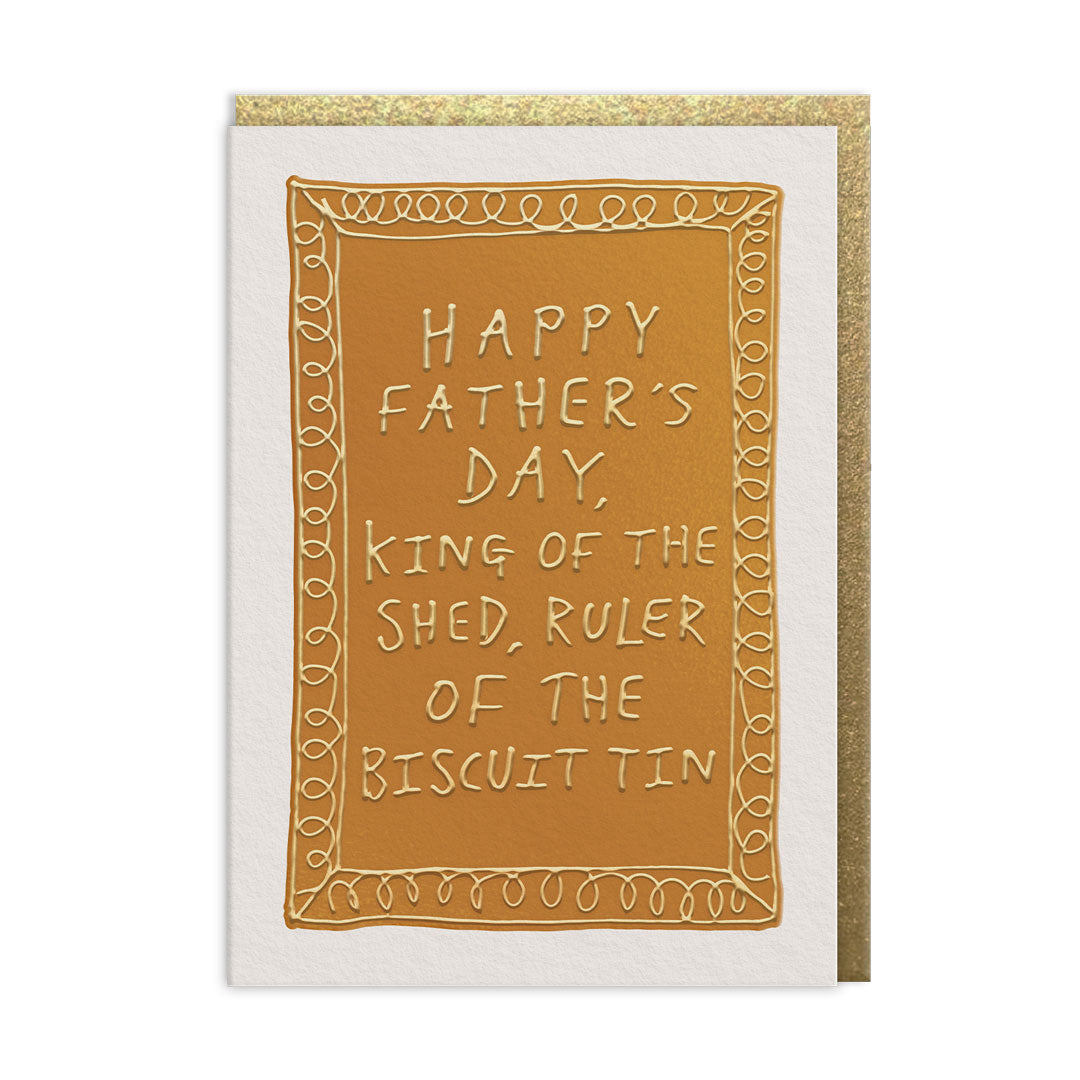 King Of The Shed Greeting Card (14072)