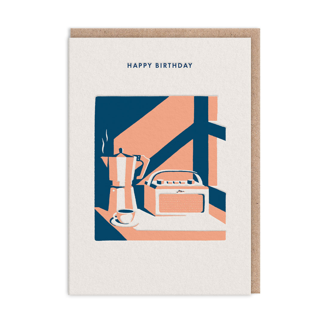 Coffee Greeting Card (12929)