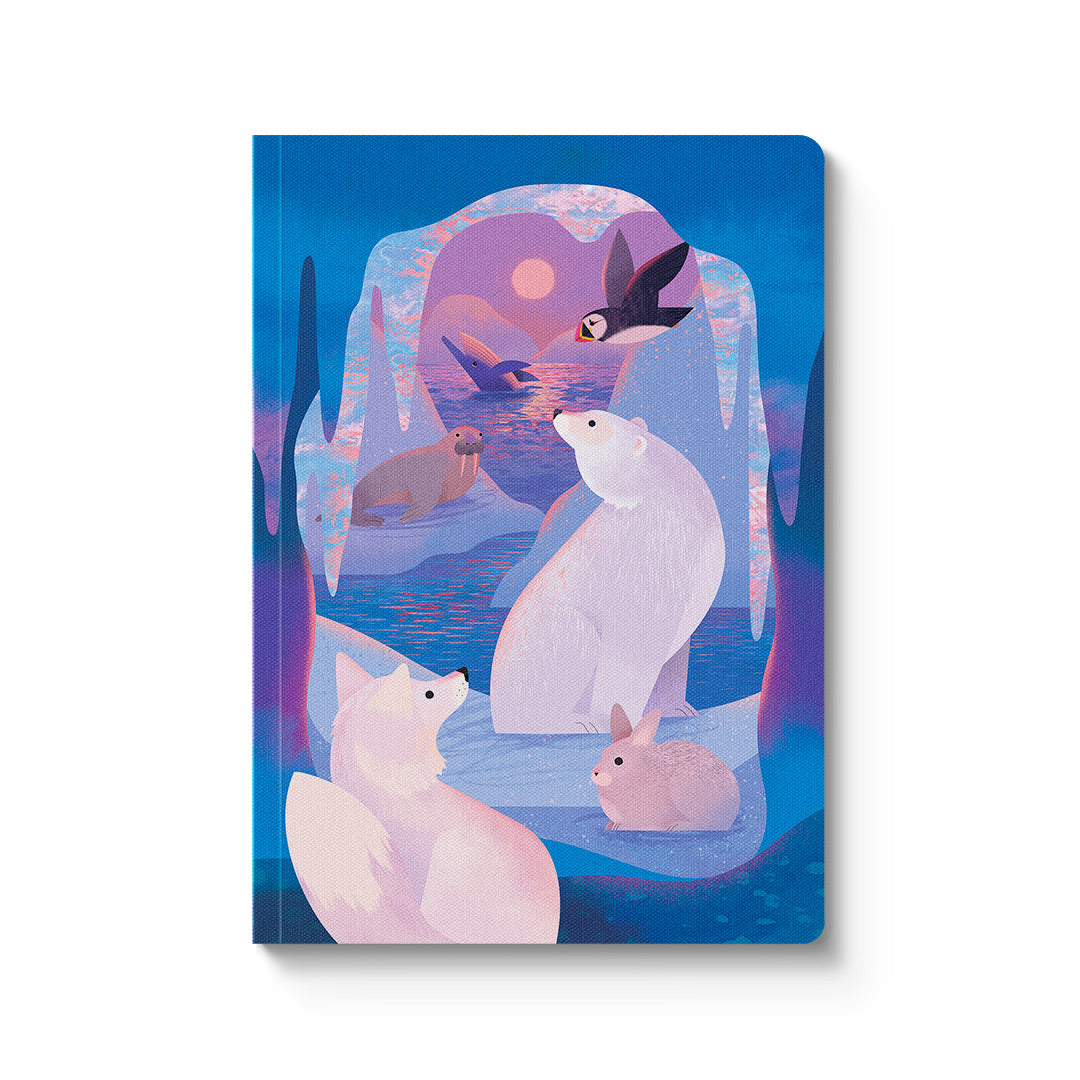 Animals of the Arctic Premium Paperback Notebook (A5) (12466)