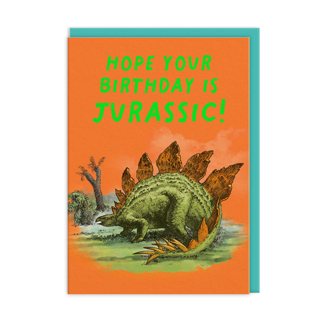 Stegosaurus Greeting Card (12347)