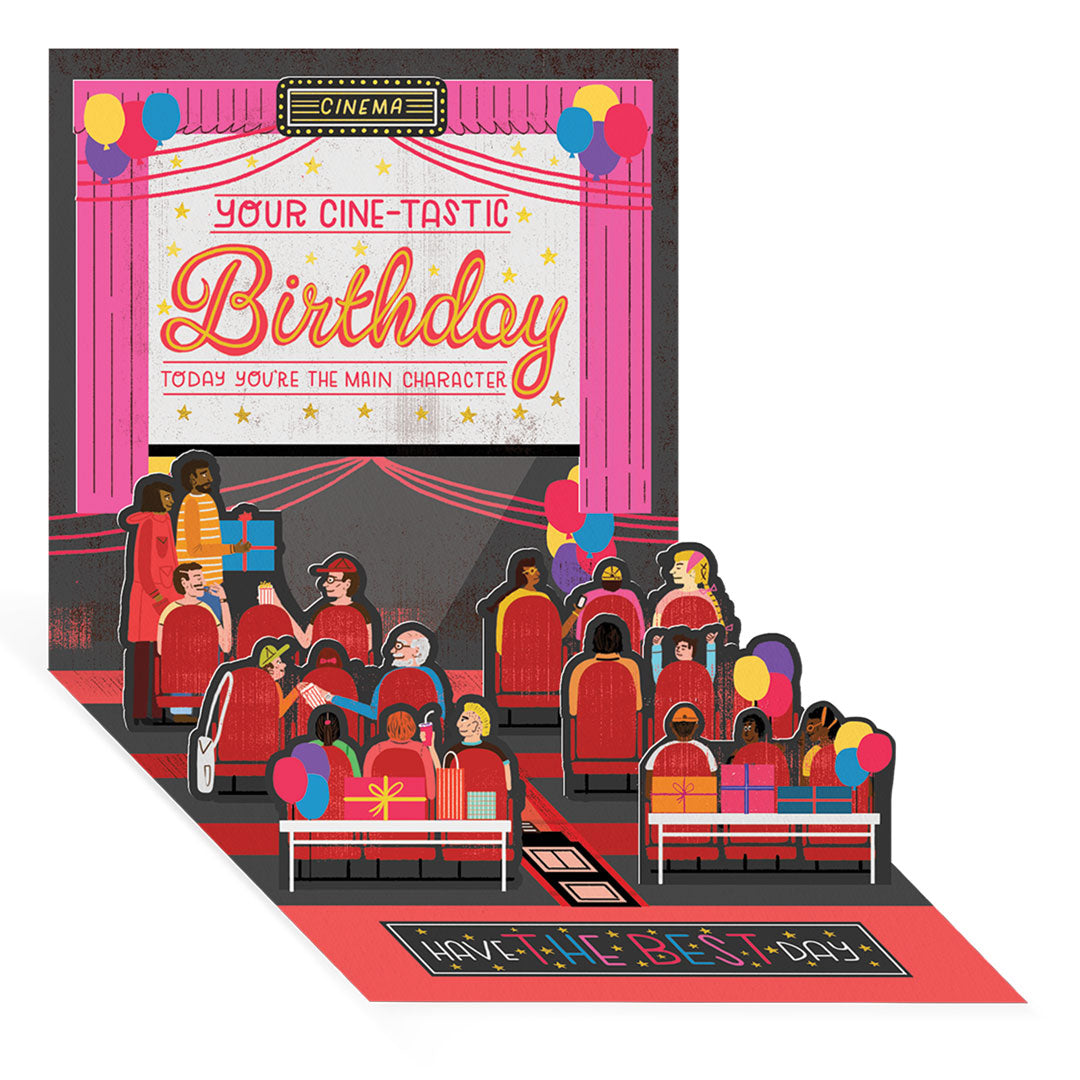 Cinema Pop-up Greeting Card (14015)