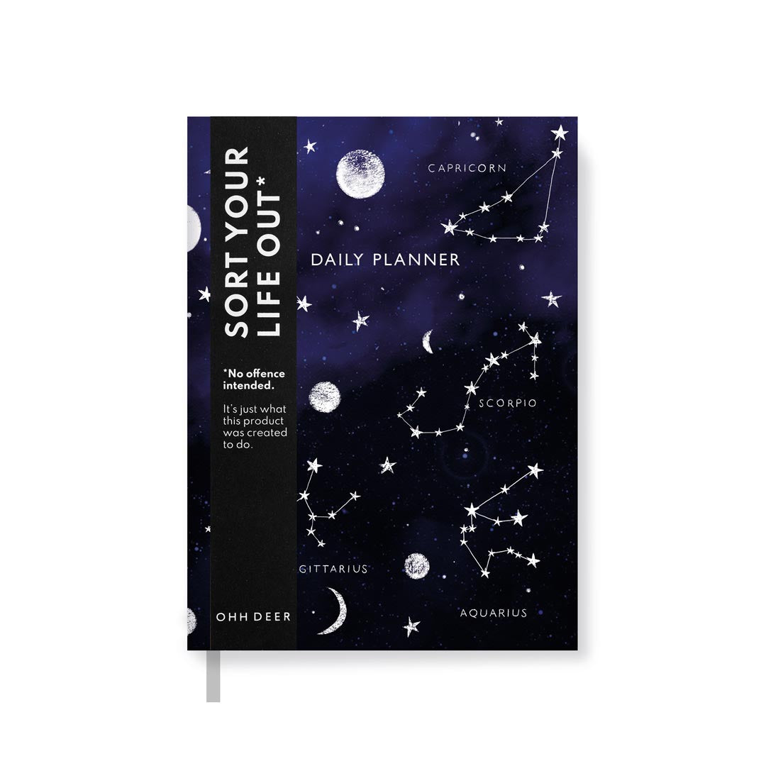 Zodiac Constellation Daily Planner (A5) (3926)