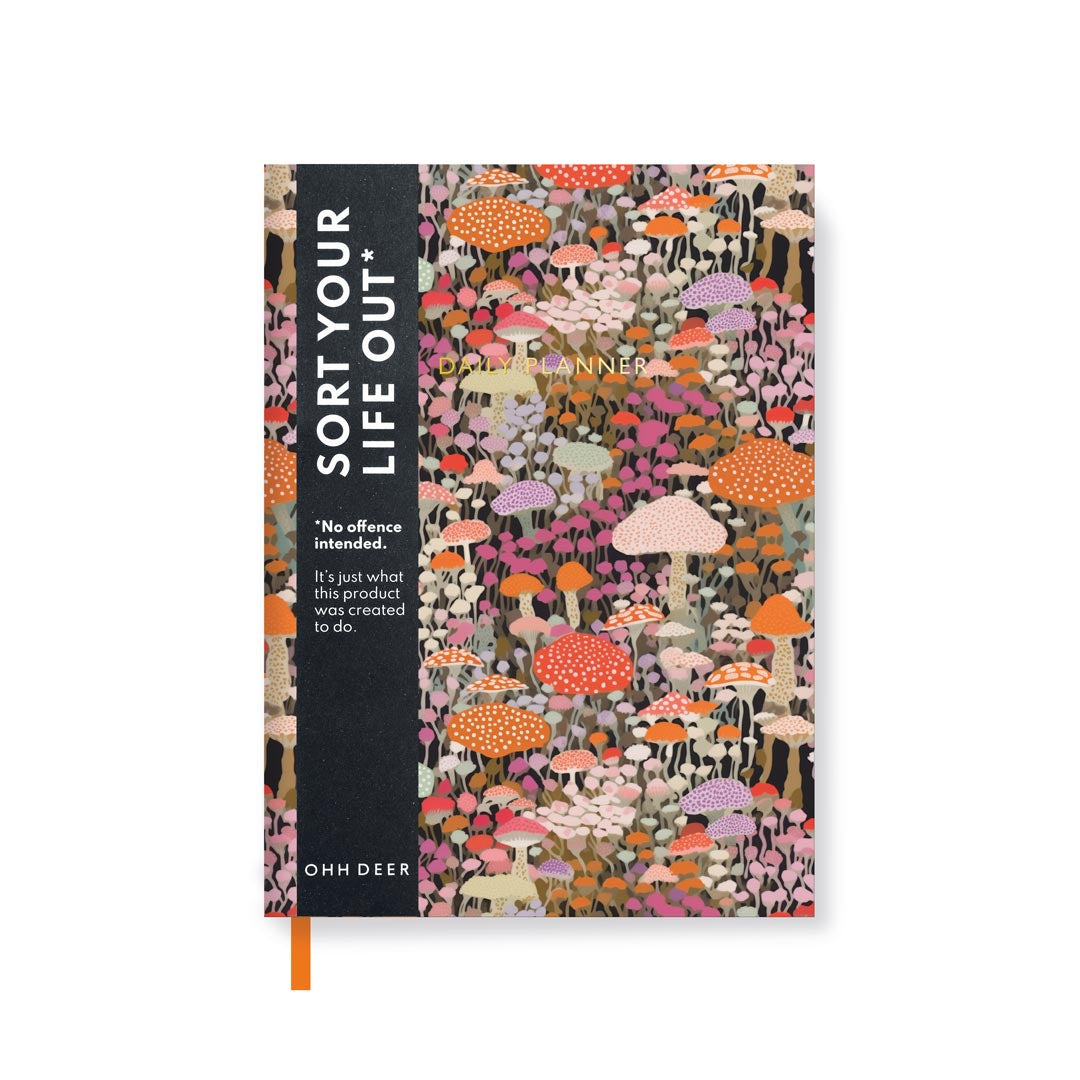 Mushroom Field Daily Planner (A5) (11793)