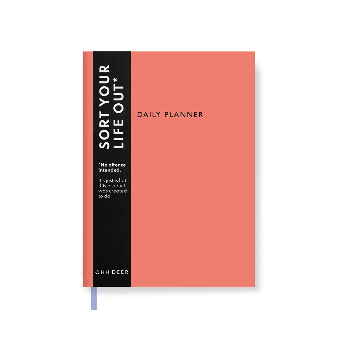 Coral A5 Daily Planner (A5)(7133)