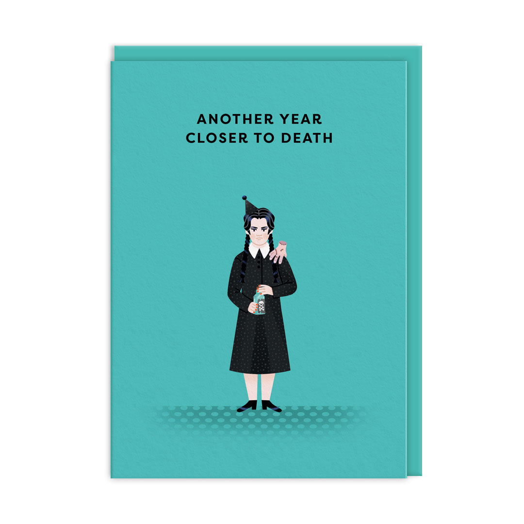 Wednesday Addams Greeting Card (13014)
