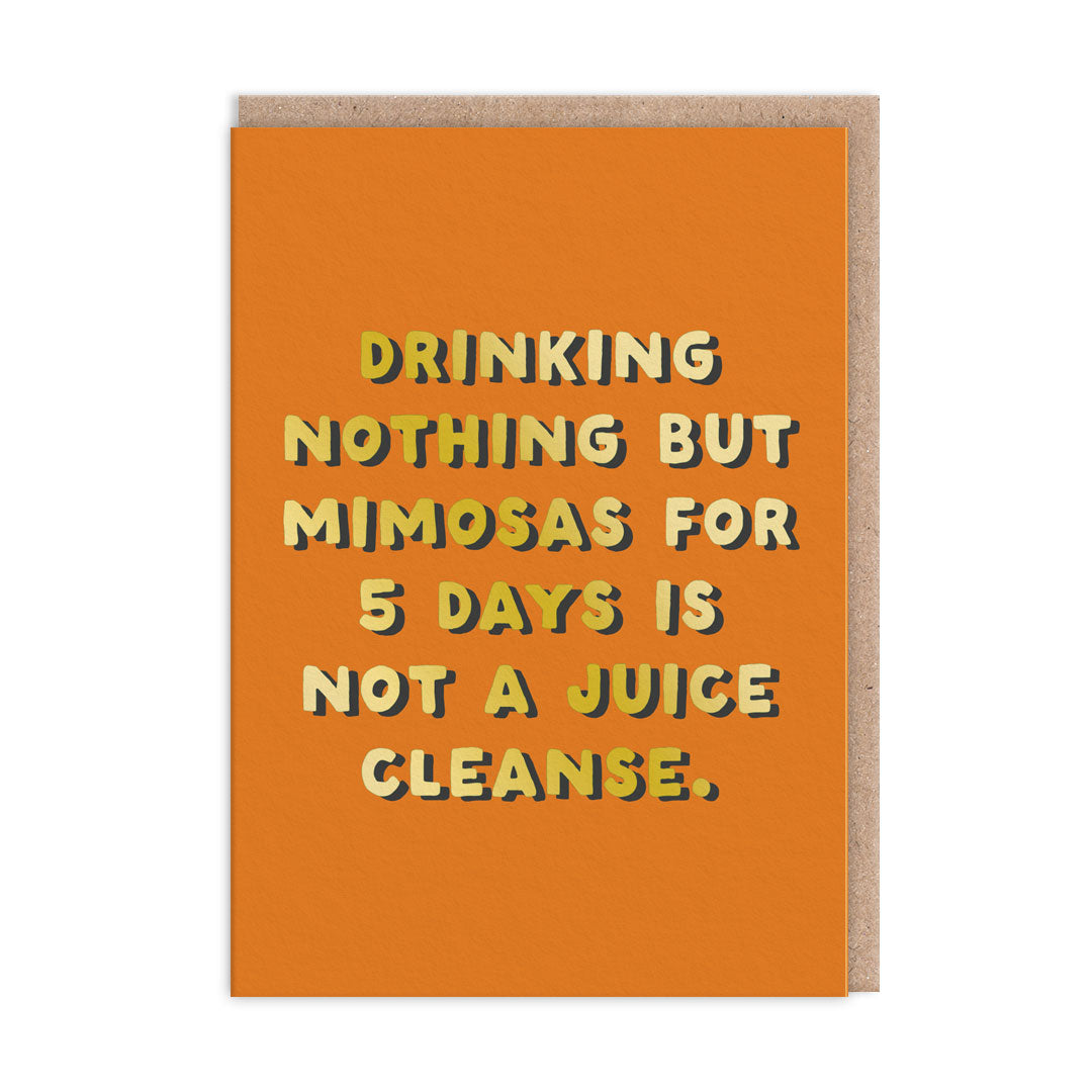 Mimosas Greeting Card (13090)