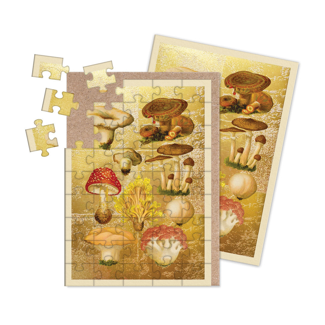 Fungi Collection Jigsaw Greeting Card (A6) (12941)