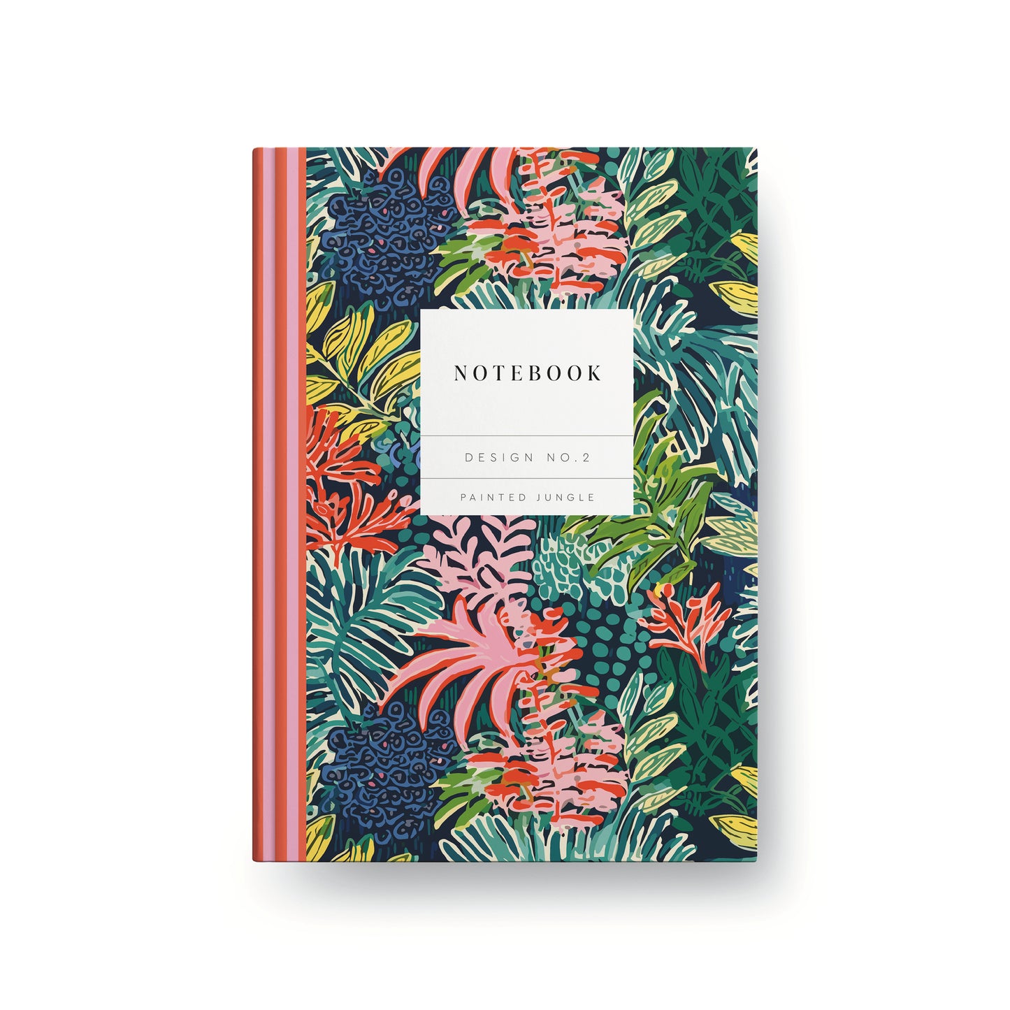 Design No.2 Painted Jungle Hardback Notebook (10574)
