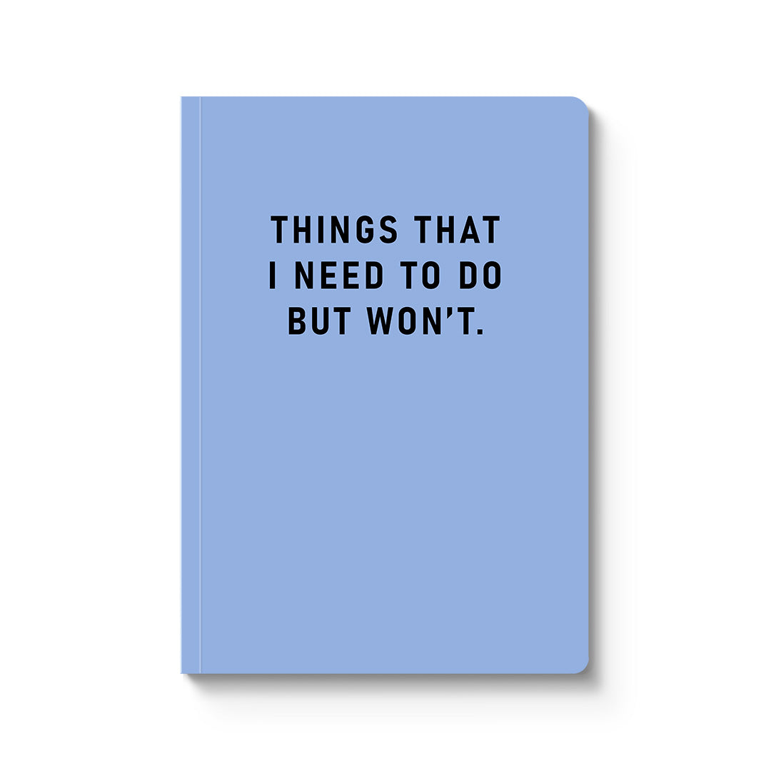 Things I Need To Do Paperback Notebook (A5) (9506)