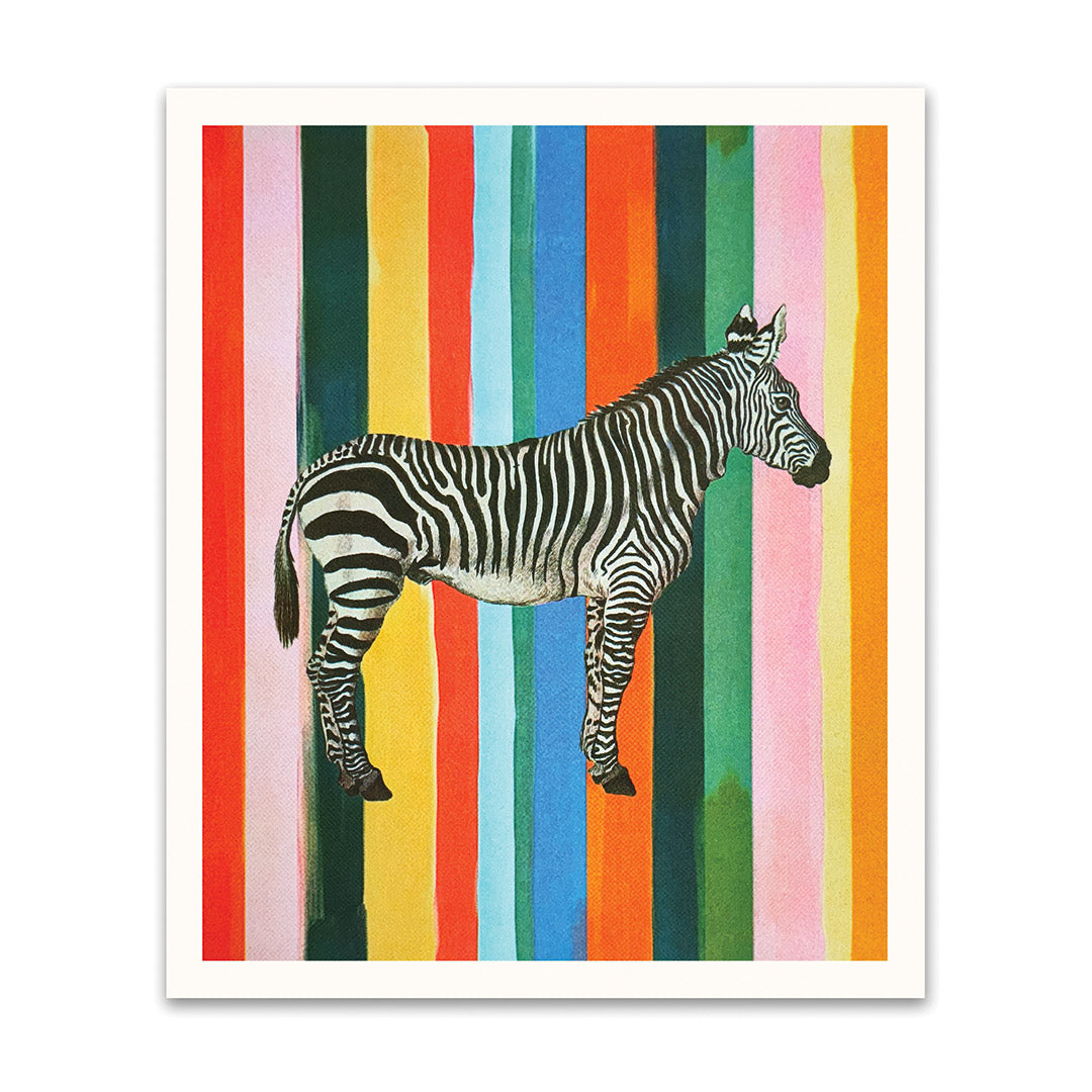Zebra Riso Print (10x12) (12176)