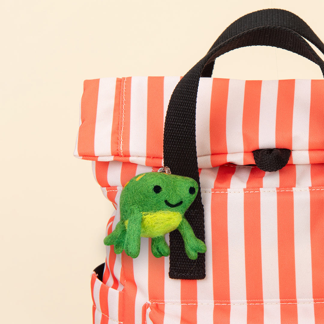 Frank The Frog Felt Keychain (13957)