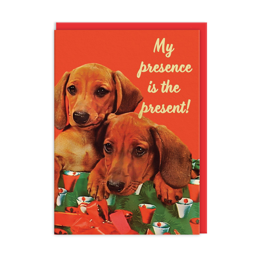 My Presence Is The Present Greeting Card (11606)