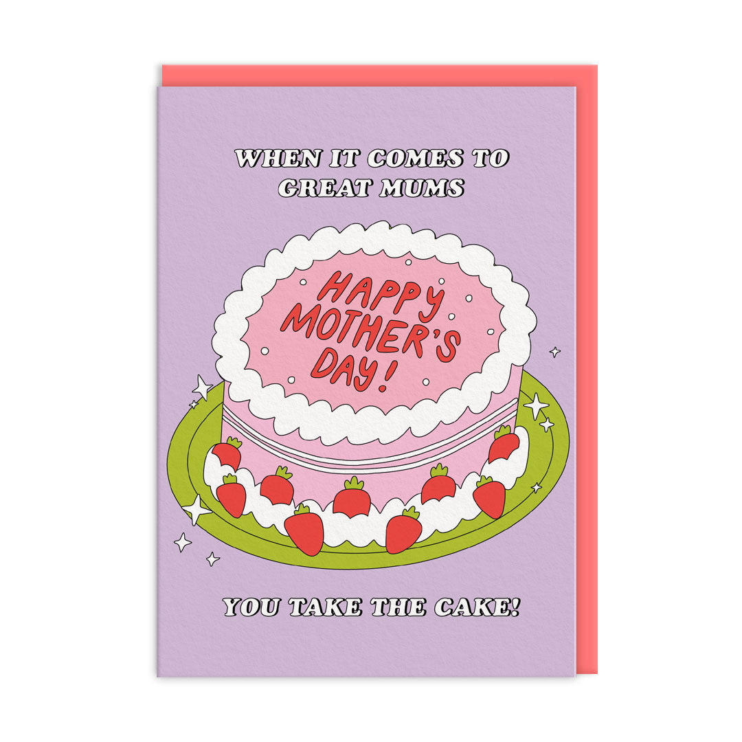 Happy Mother's Day Cake Greeting Card (12580)
