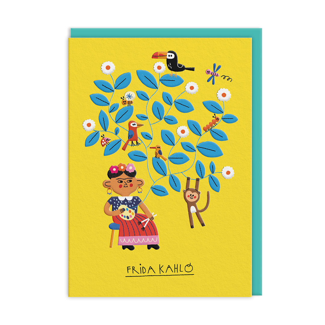Frida Kahlo Greeting Card (13641)