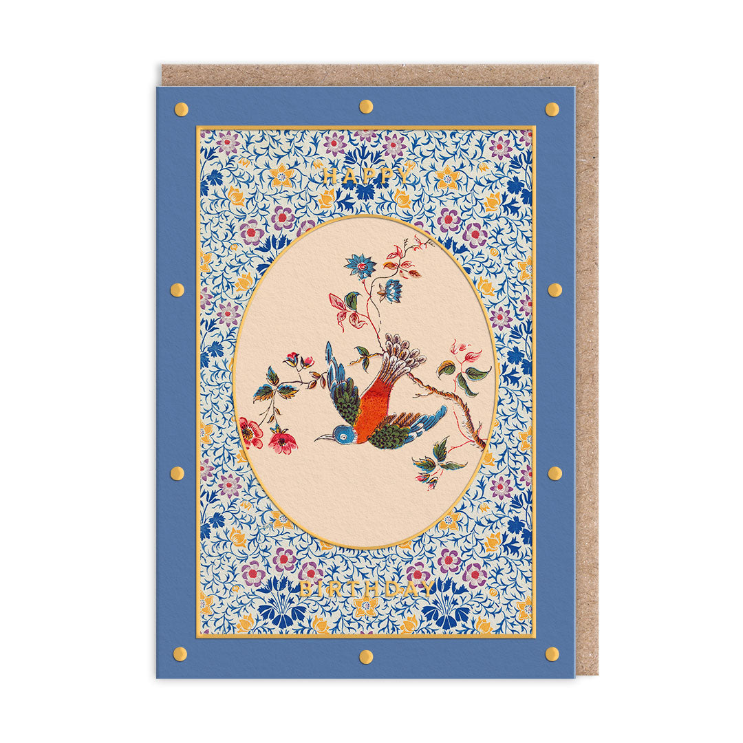 Cottagecore Bird in Flight Greeting Card (12598)