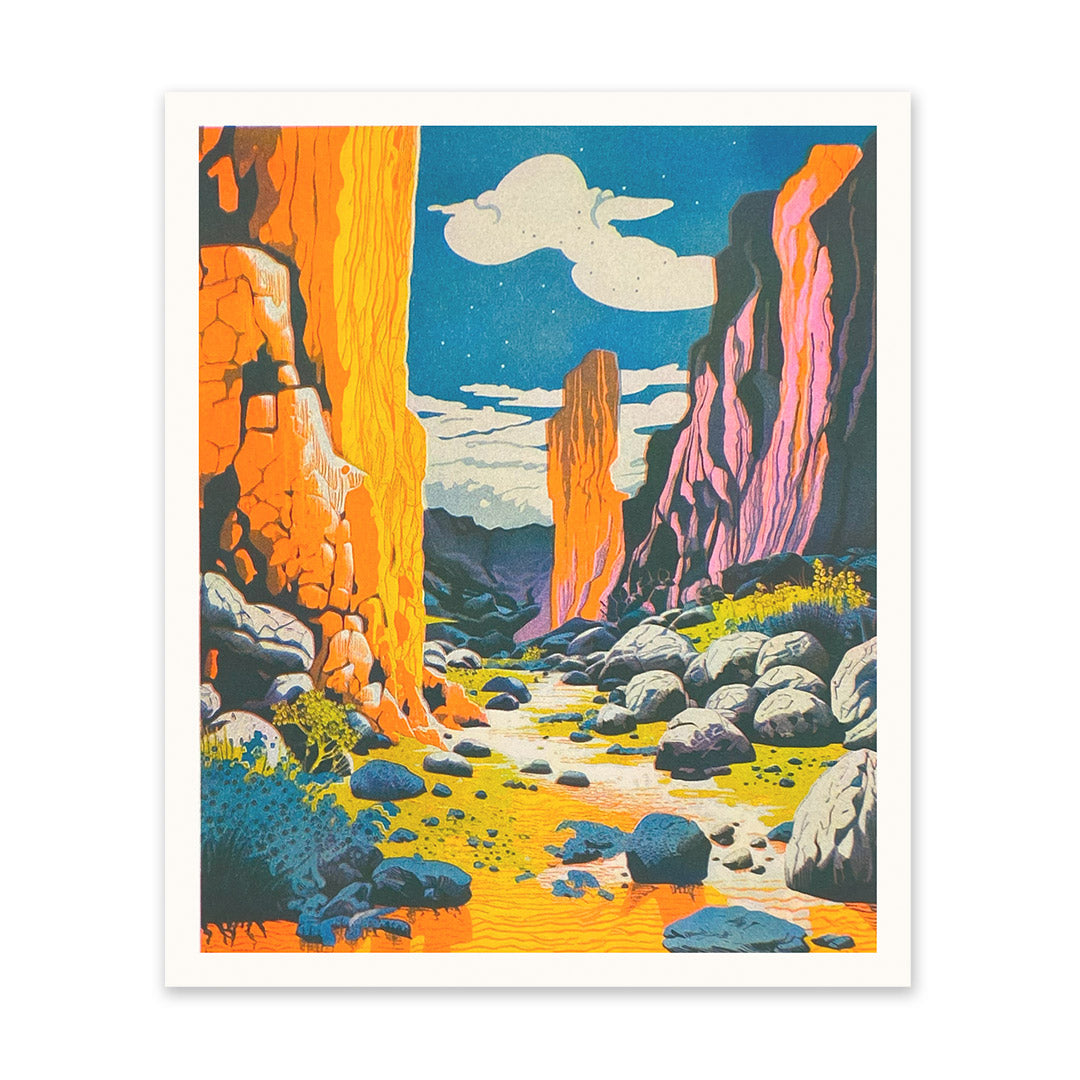 Grand Canyon Riso Print (10x12) (11003)