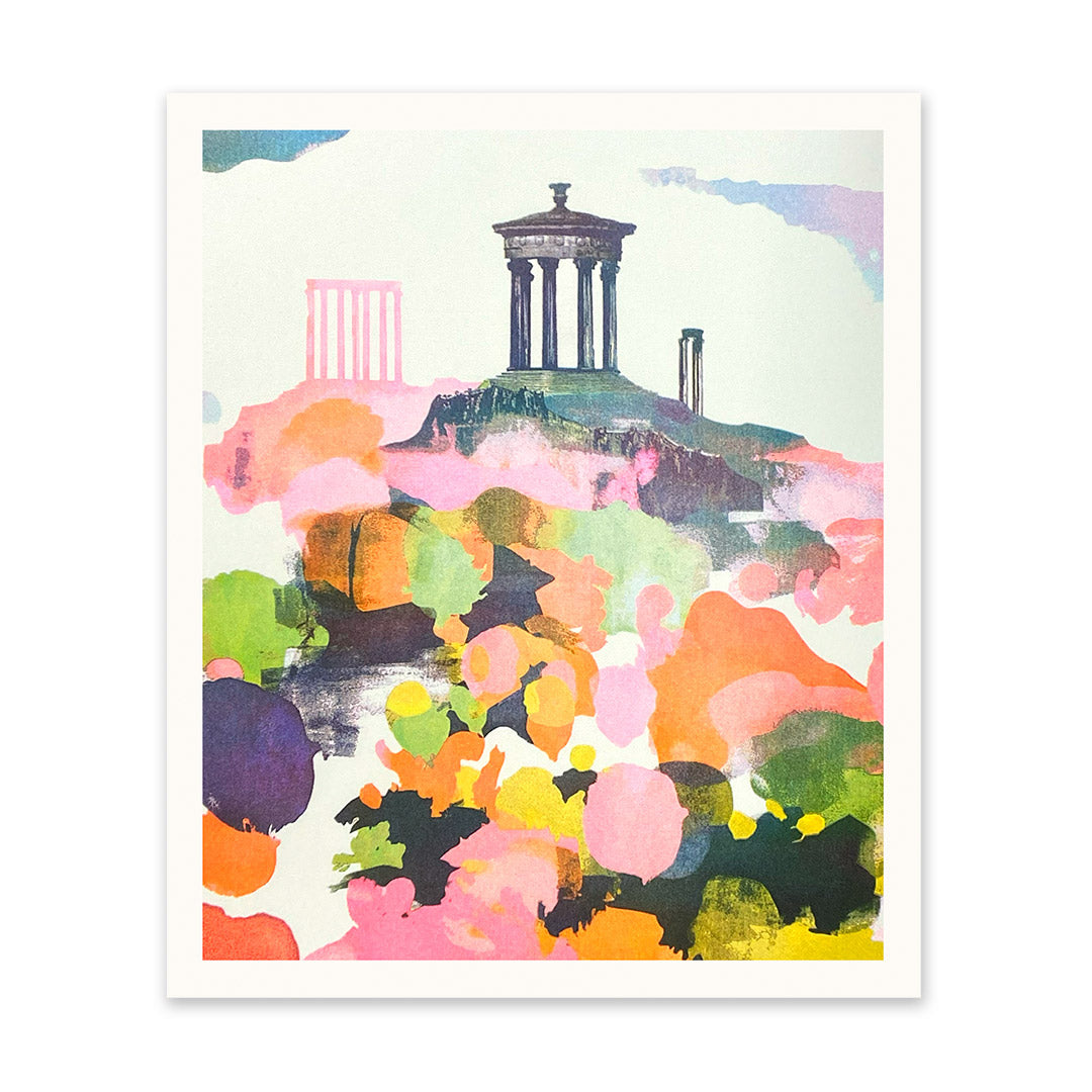Calton Hill Riso Print (10x12) (11134)