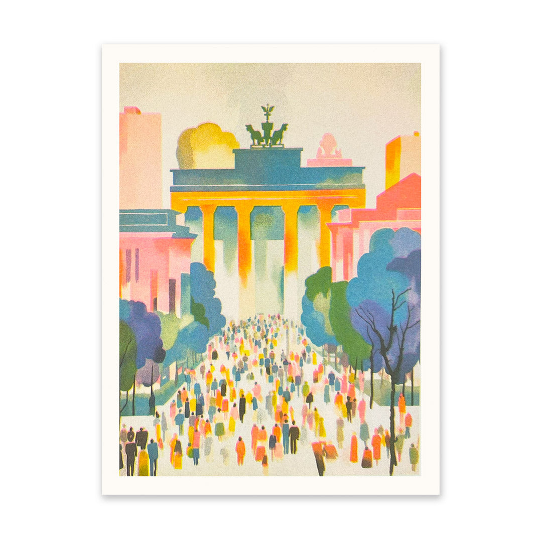Berlin 2 Riso Print (8x6)(11187)