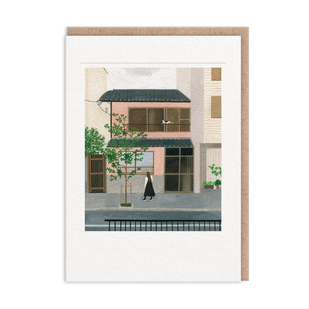 Cat Lady Greeting Card (7x5) (12911)