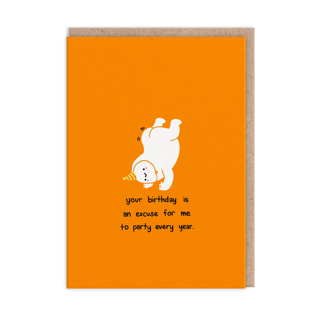 Party Every Year Greeting Card (10483)
