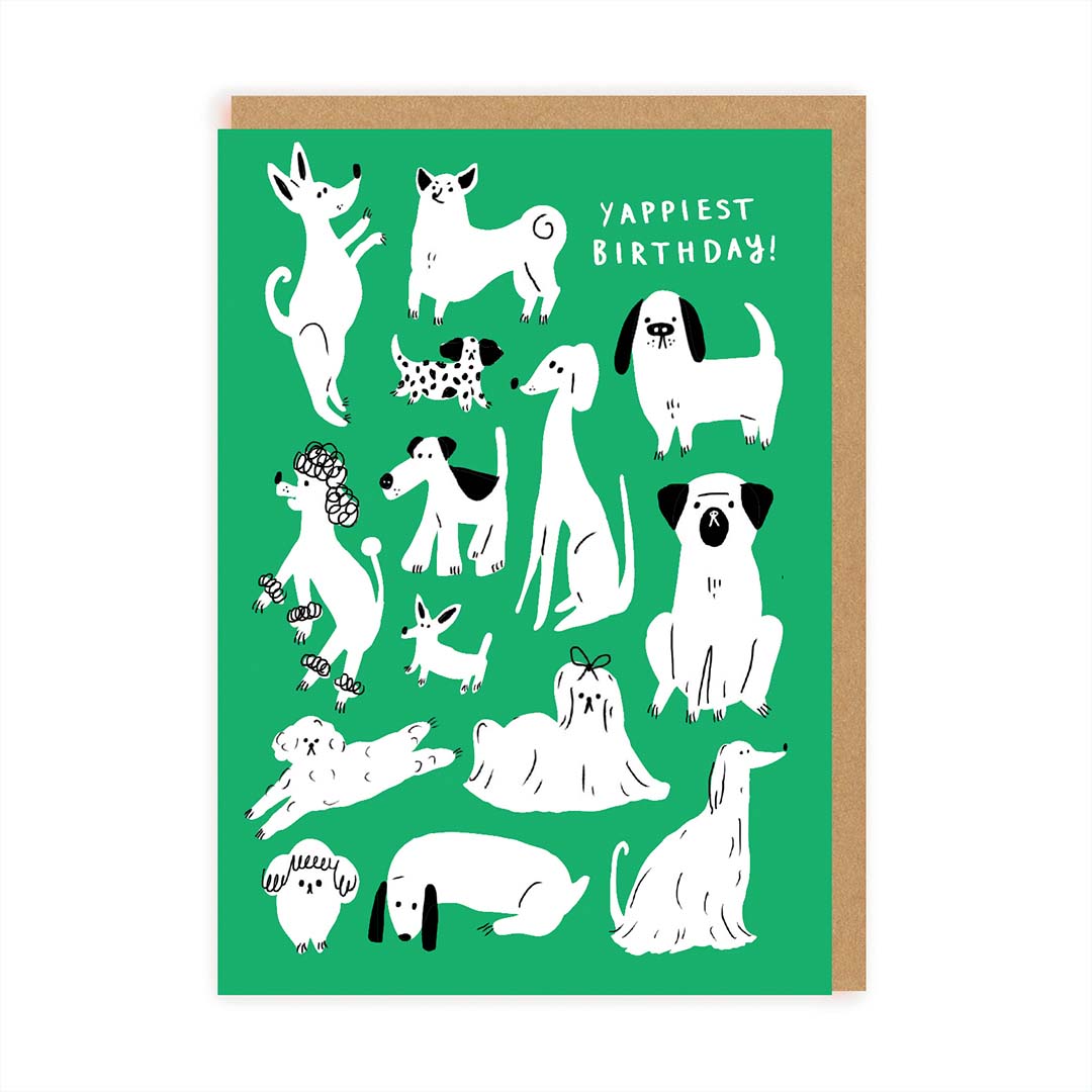 Yappy Birthday Greeting Card