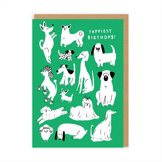 Yappy Birthday Greeting Card