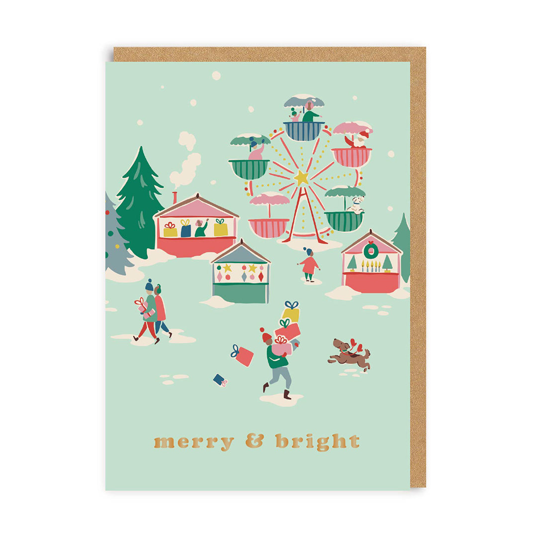 Merry & Bright Greeting Card