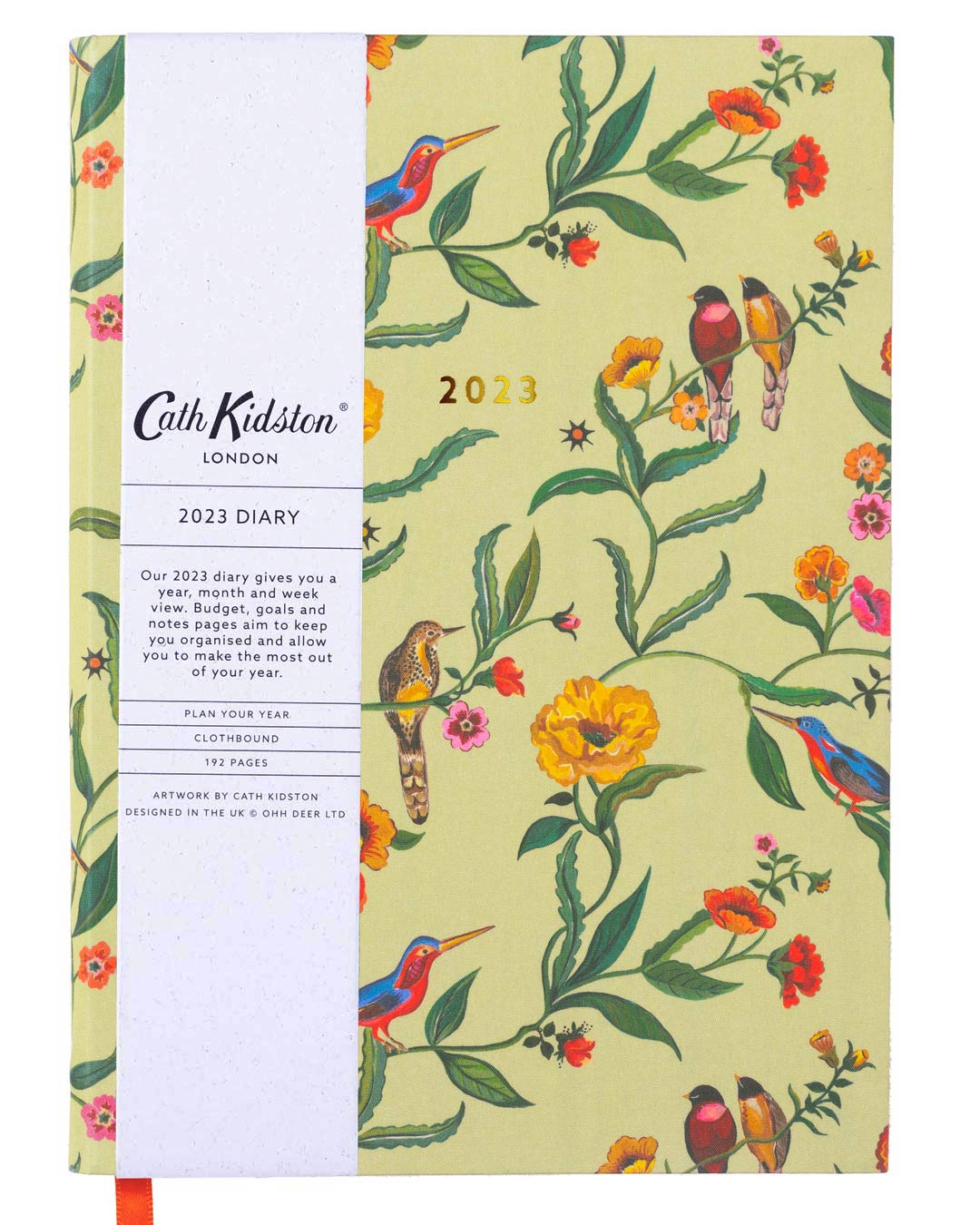 Cath Kidston Summer Bird Print A5 2023 Diary
