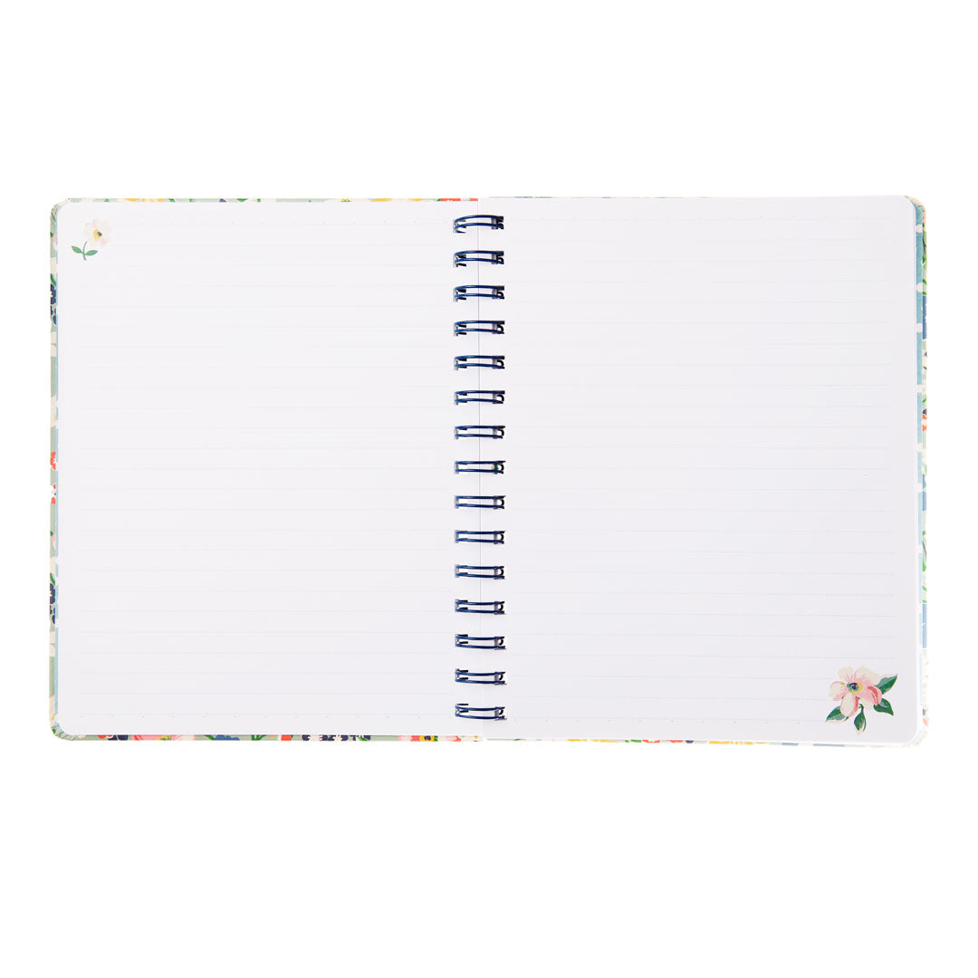 Cath Kidston Autumn Bright Floral Wiro Notebook
