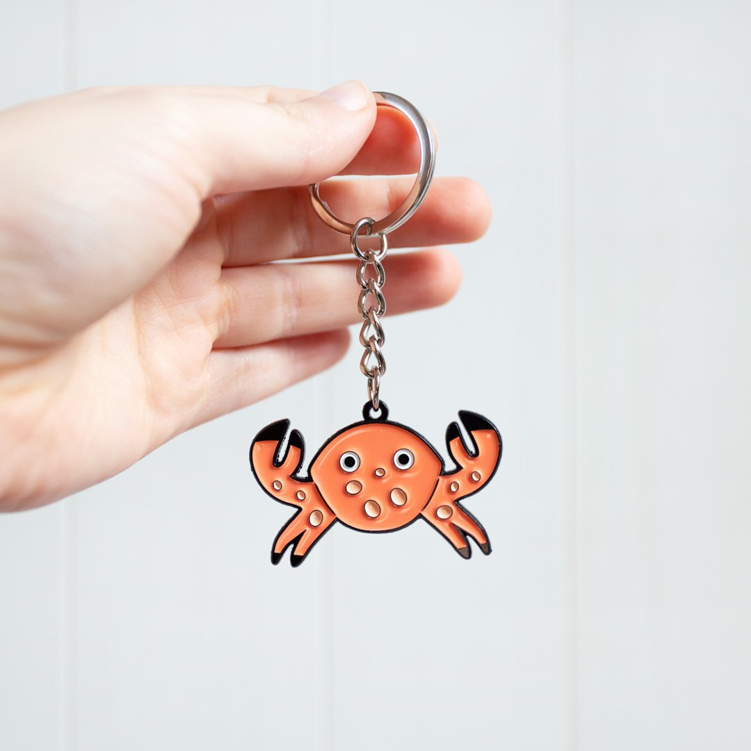 Crab Keyring